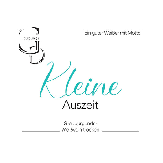 Grauburgunder Kleine Auszeit