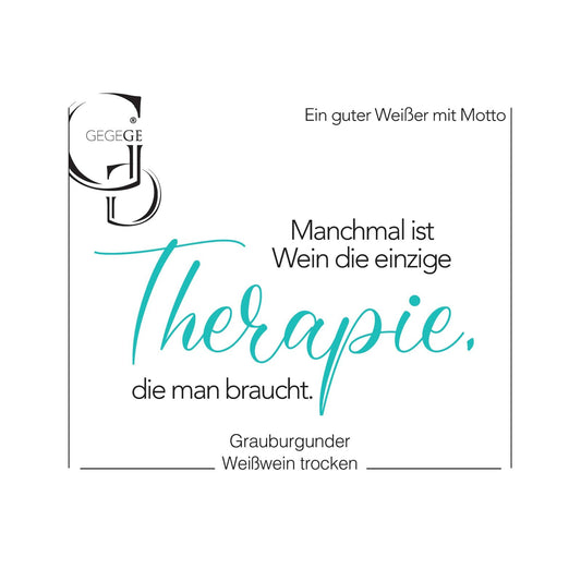 Grauburgunder Manchmal ist Wein