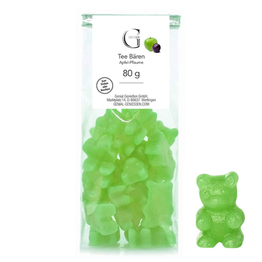 Teebären Apfel Pflaume