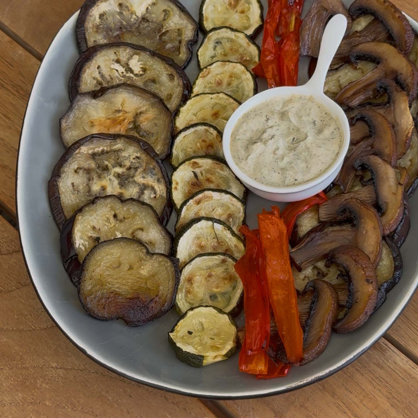 Grillgemüse Dips