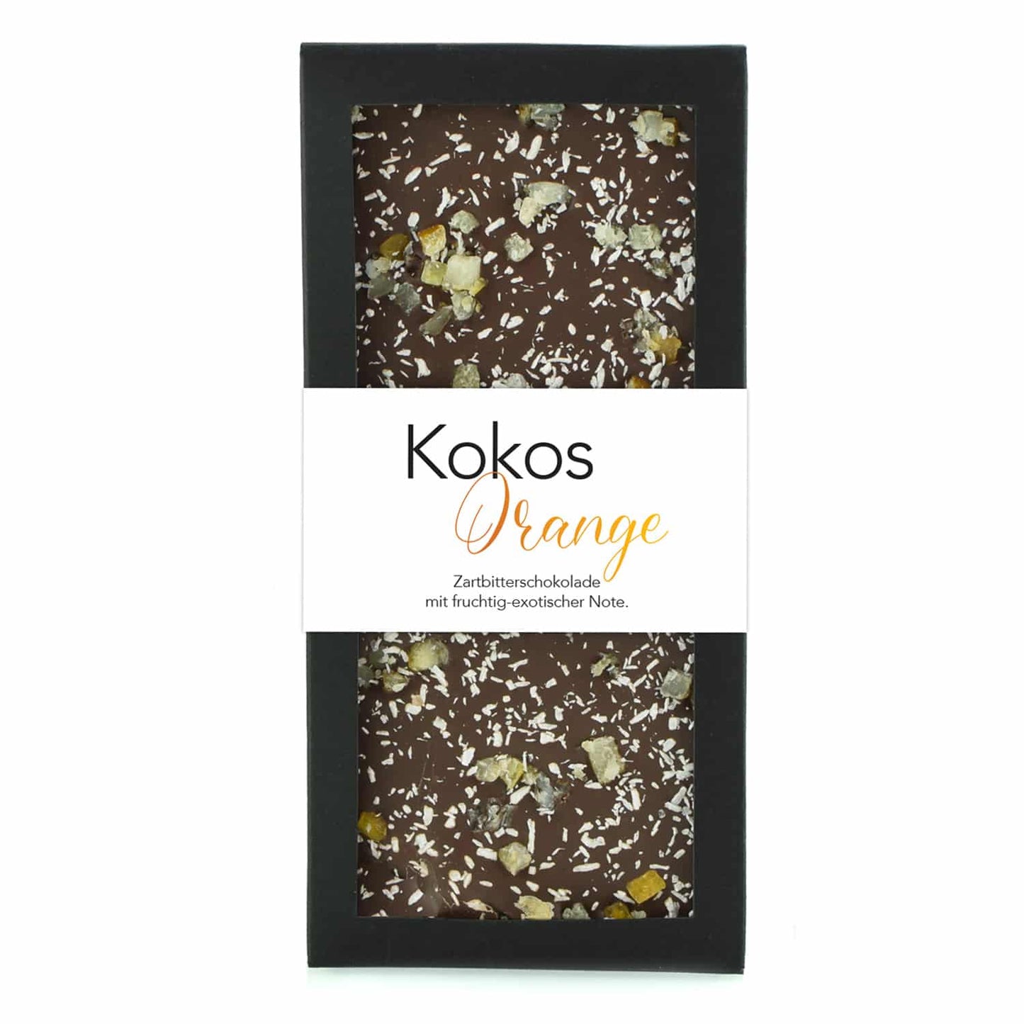 Kokos-Orange Schokoladentafel