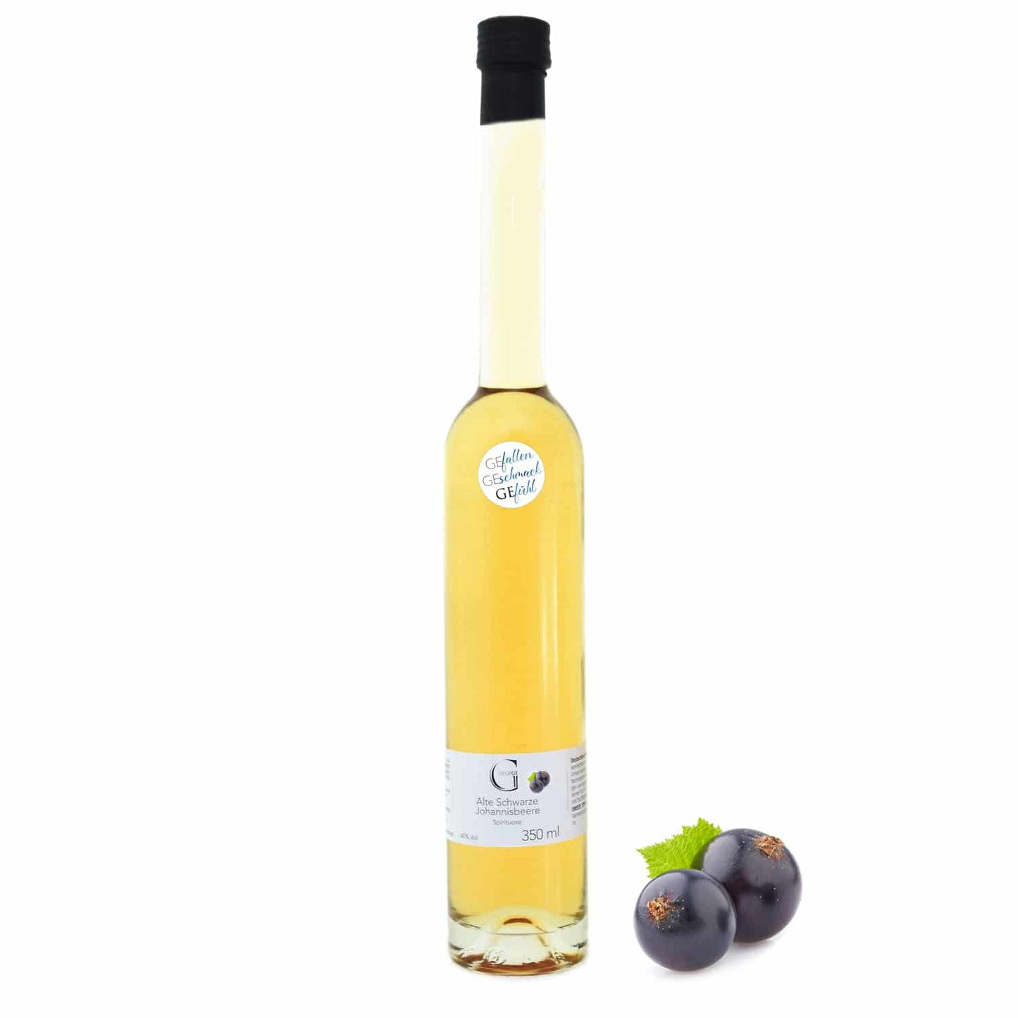 Alte Schwarze Johannisbeere Schnaps