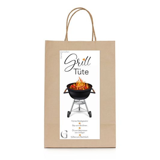 Grill Tüte - Grill Geschenk