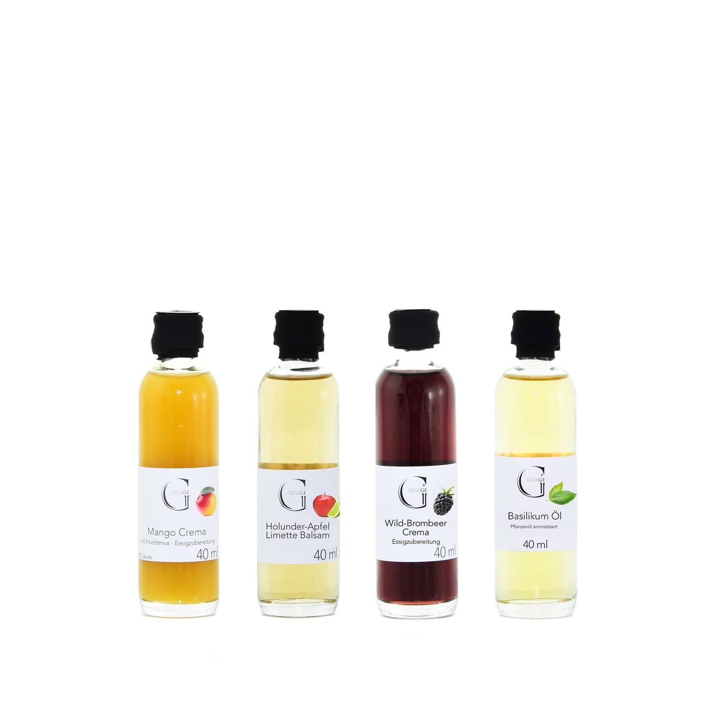 Genussvolles Frucht-Dressing-Set von Genial Genießen mit ausgewählten Ölen und Balsamico-Spezialitäten für kreative Sommerküche und frische Salatideen.