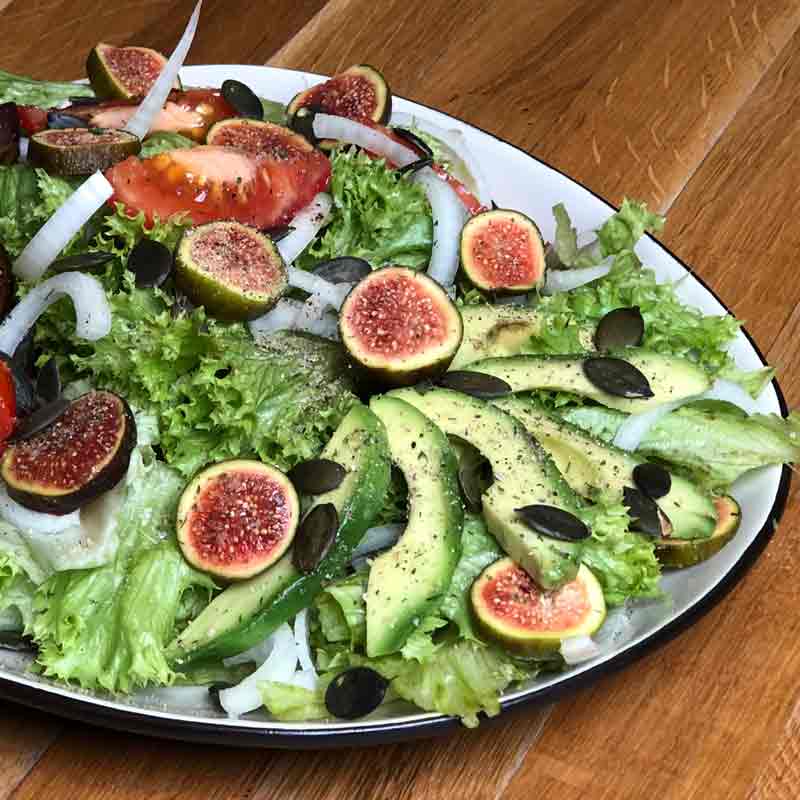 Feigen-Avocado Salat
