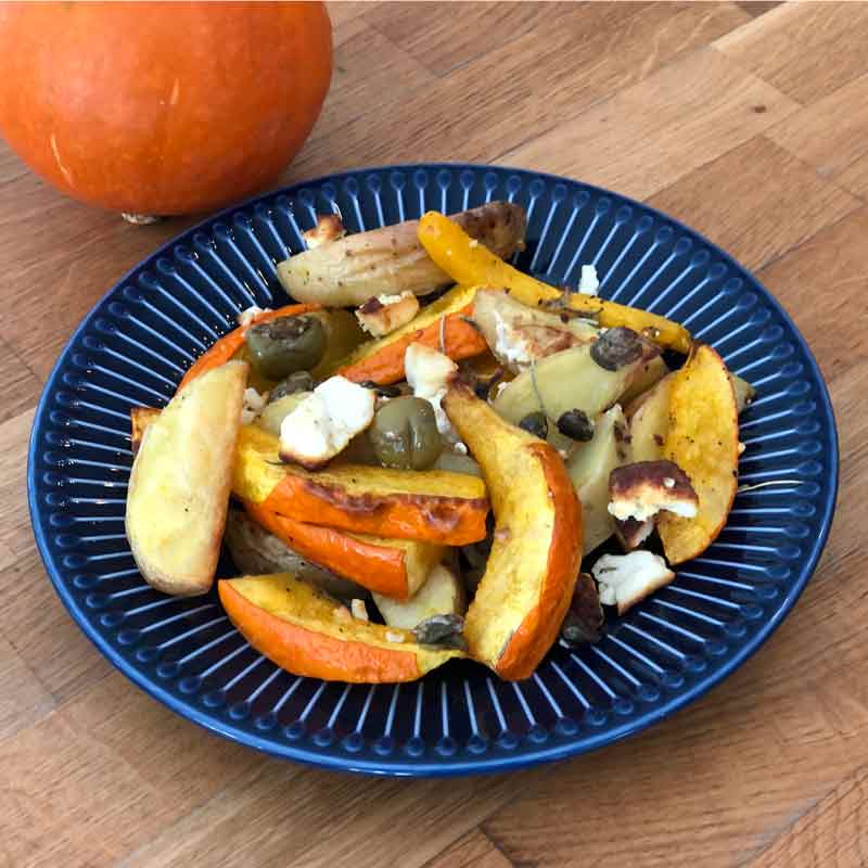 Kürbis-Kartoffel Wedges