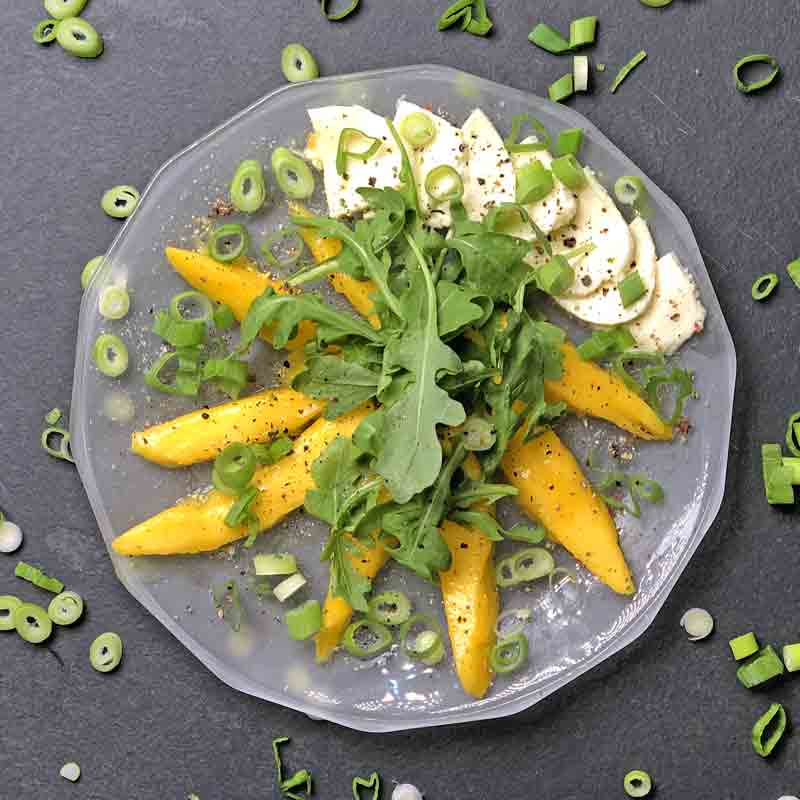 Mango-Mozzarella Salat