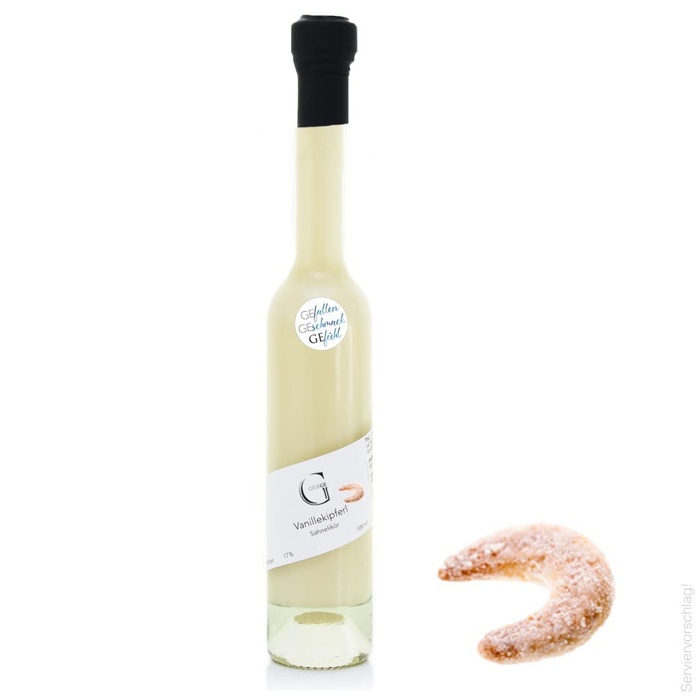 Vanillekipferl Sahnelikör