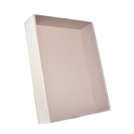 Stülpdeckelkarton mit Klarsichtdeckel 215x153x45- Ansicht 2