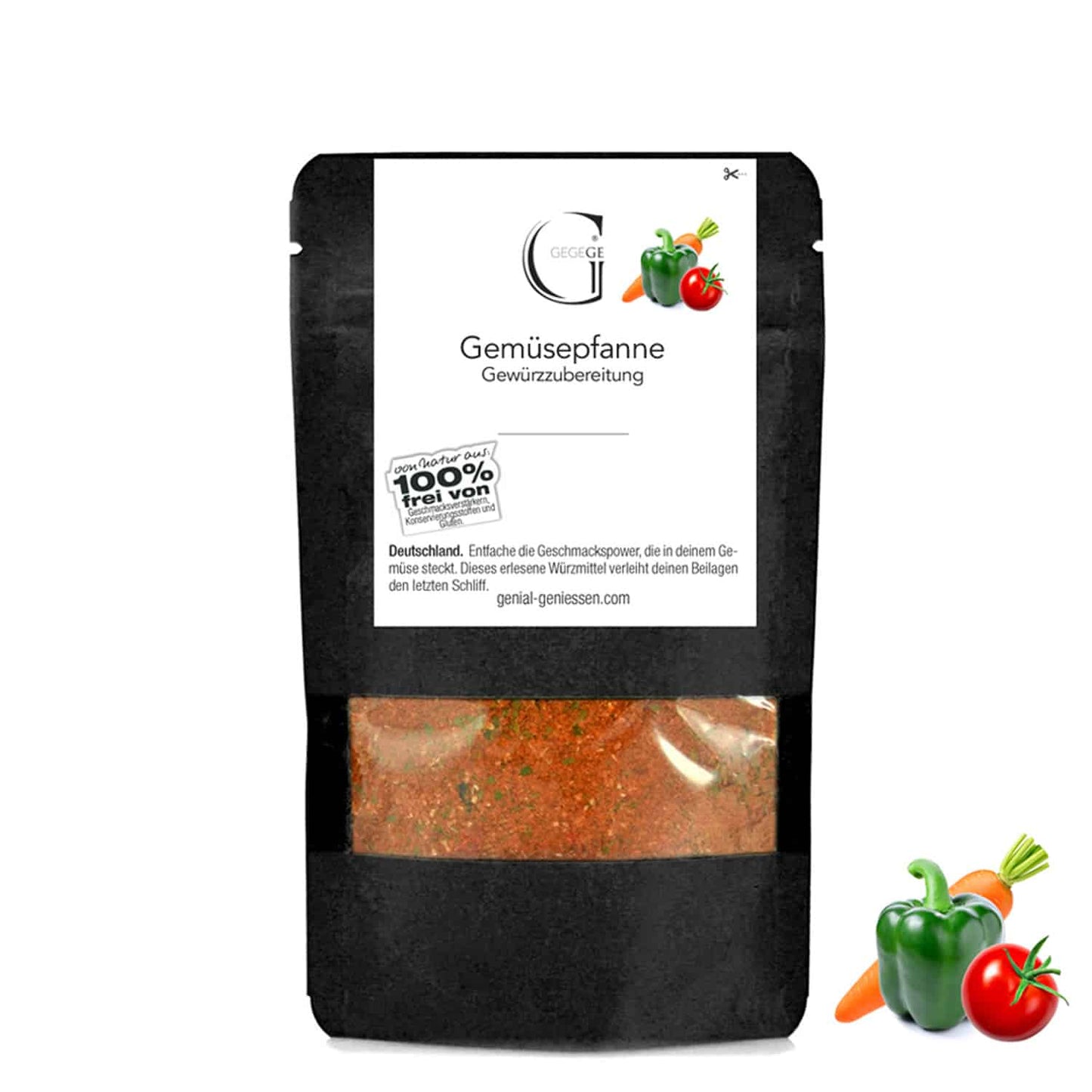 Gemüsepfanne Gewürz