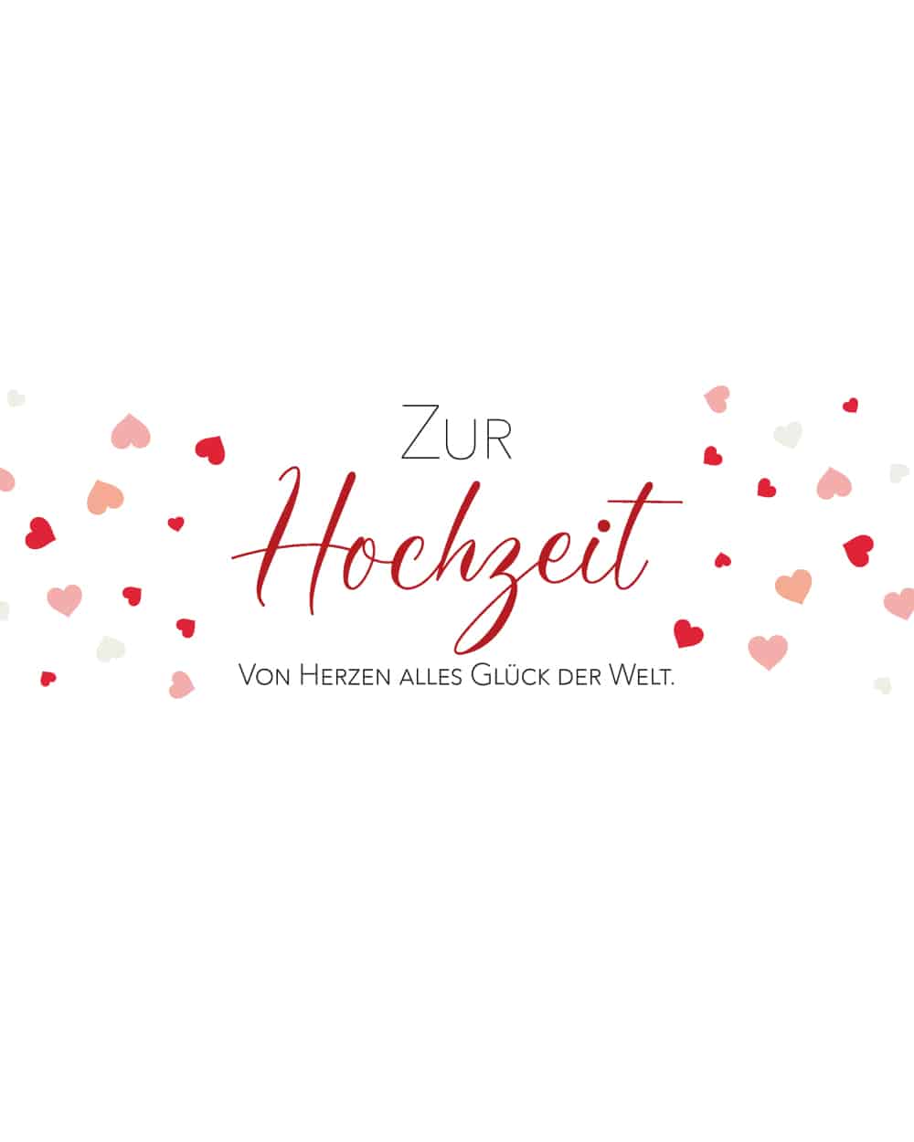 Zur Hochzeit