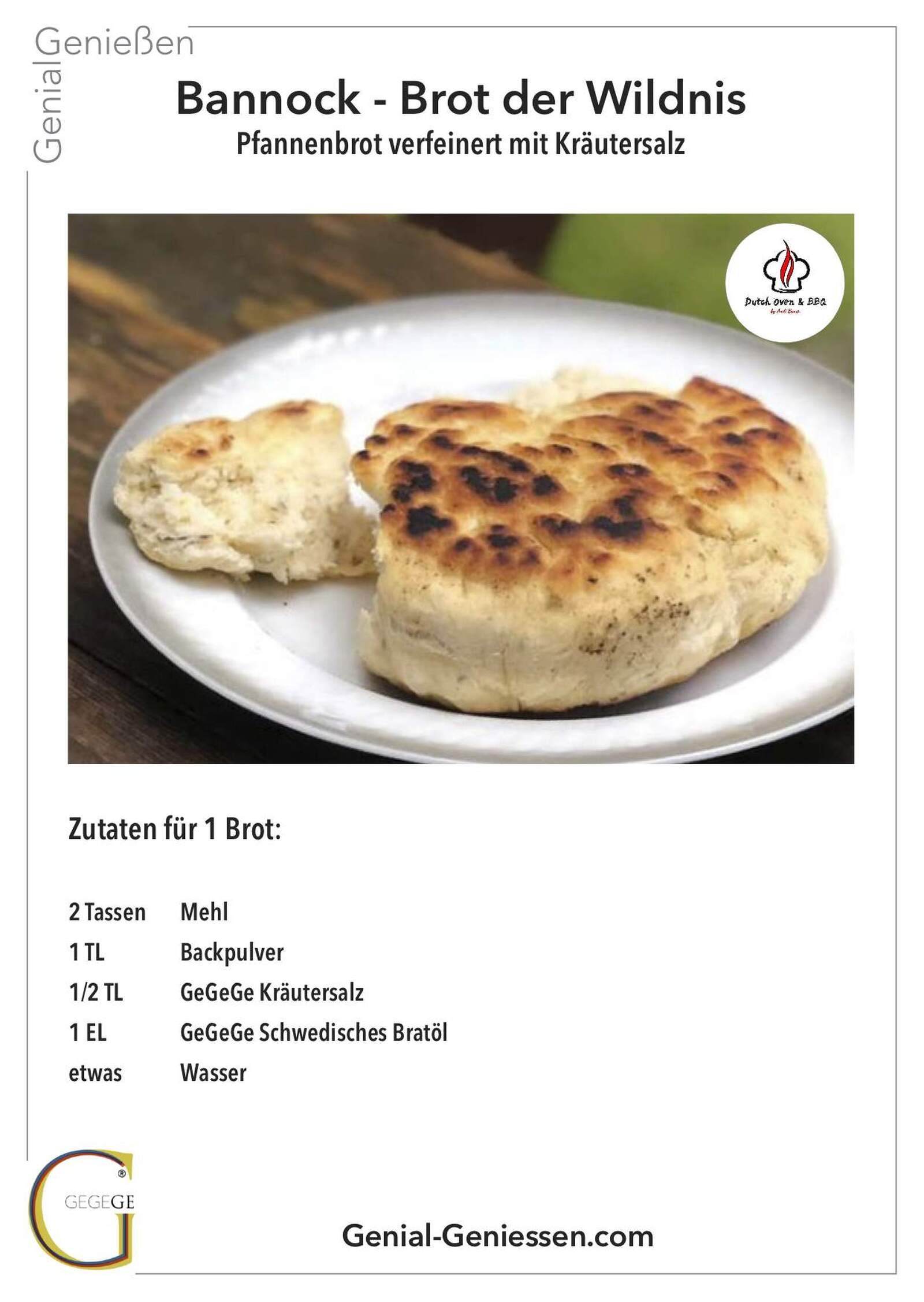 Bannock – Brot der Wildnis-Layout 1