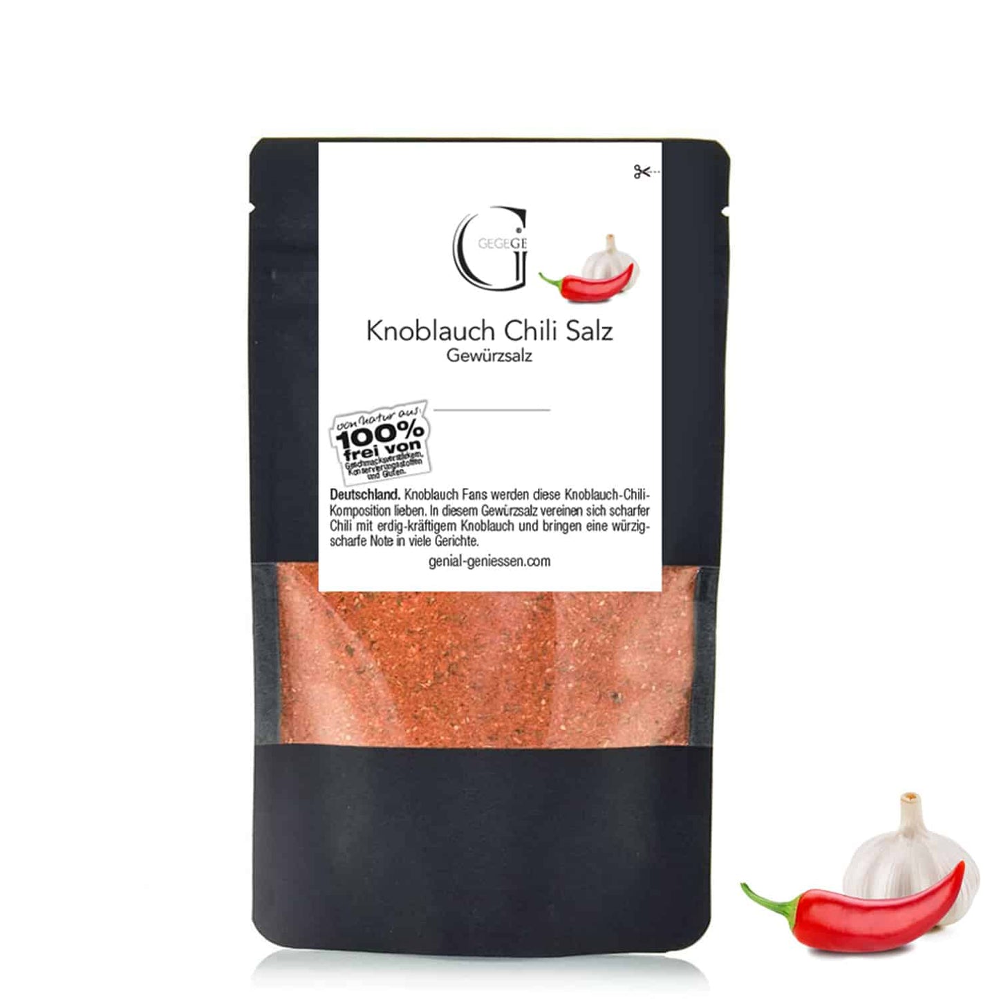 Knoblauch Chili Salz