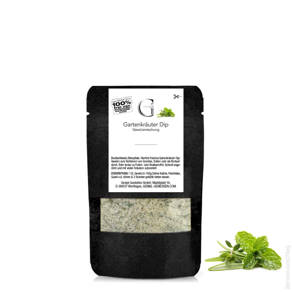 Gartenkräuter Dip