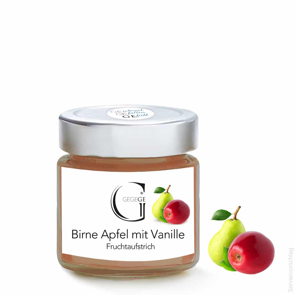 Fruchtaufstrich Birne-Apfel mit Vanille