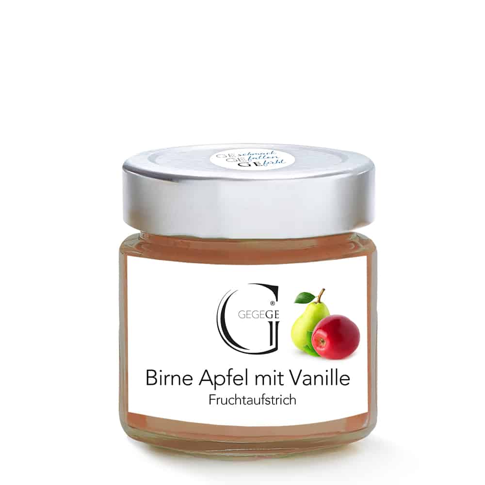 Fruchtaufstrich Birne-Apfel mit Vanille