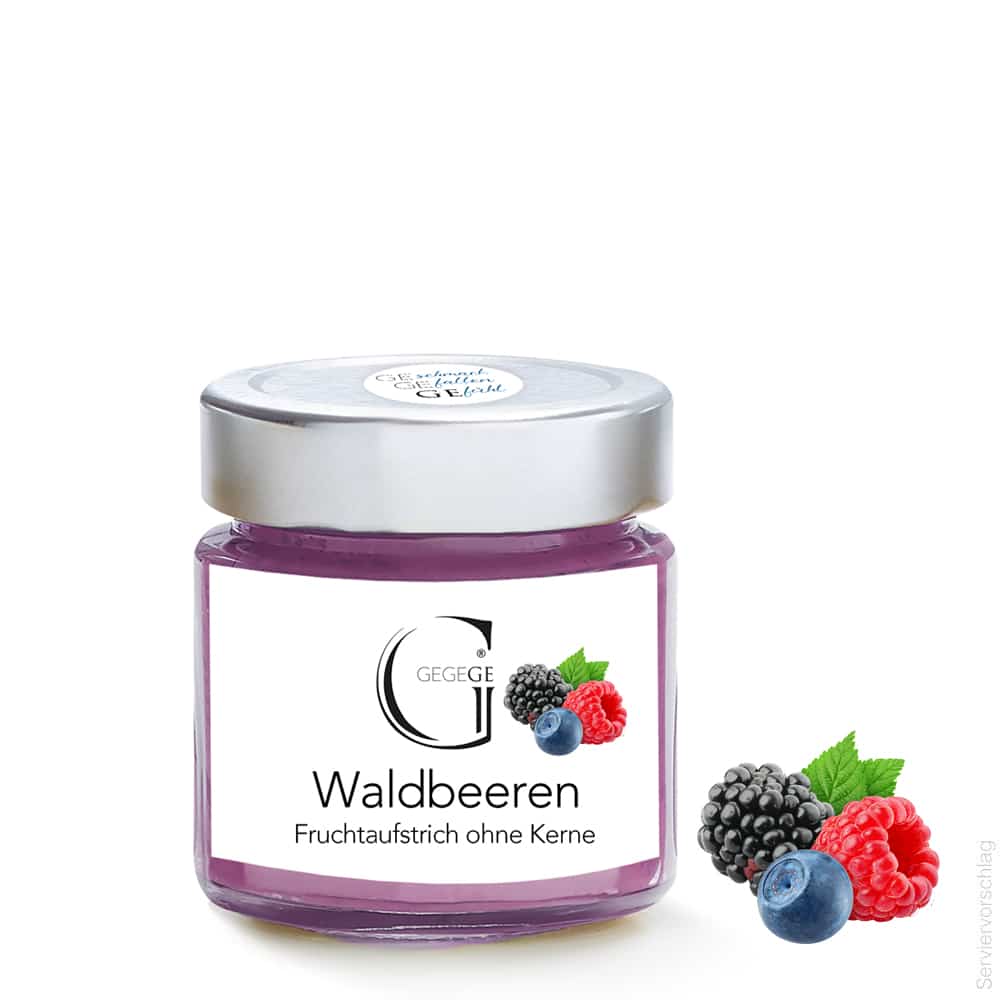 Fruchtaufstrich Waldbeeren