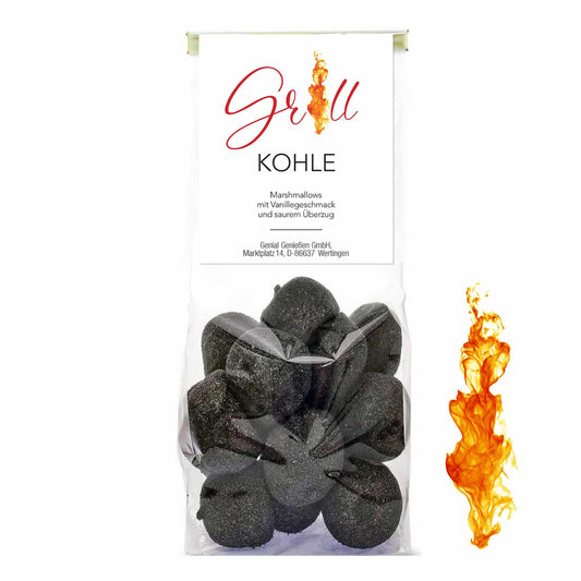 Marshmallow Grillkohle