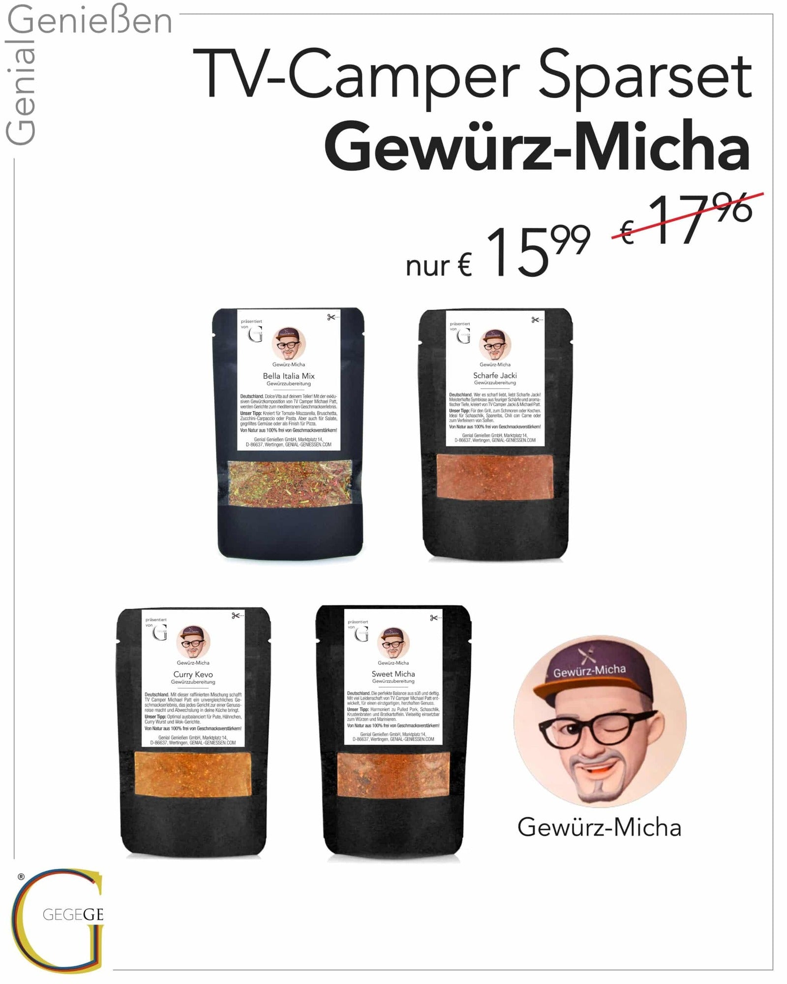 Gewuerz-Micha Sparset
