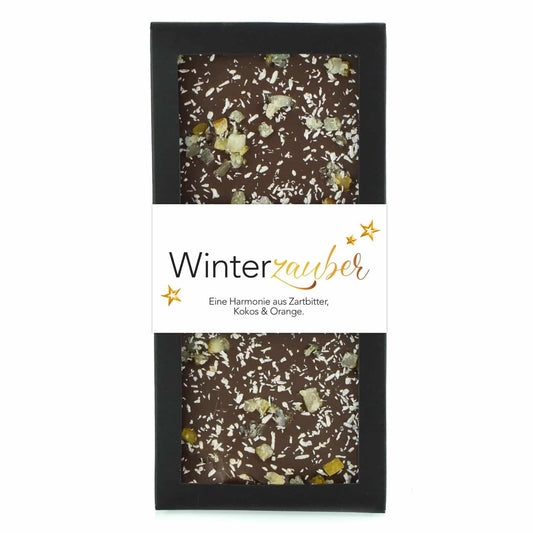 Winterzauber Schokoladentafel
