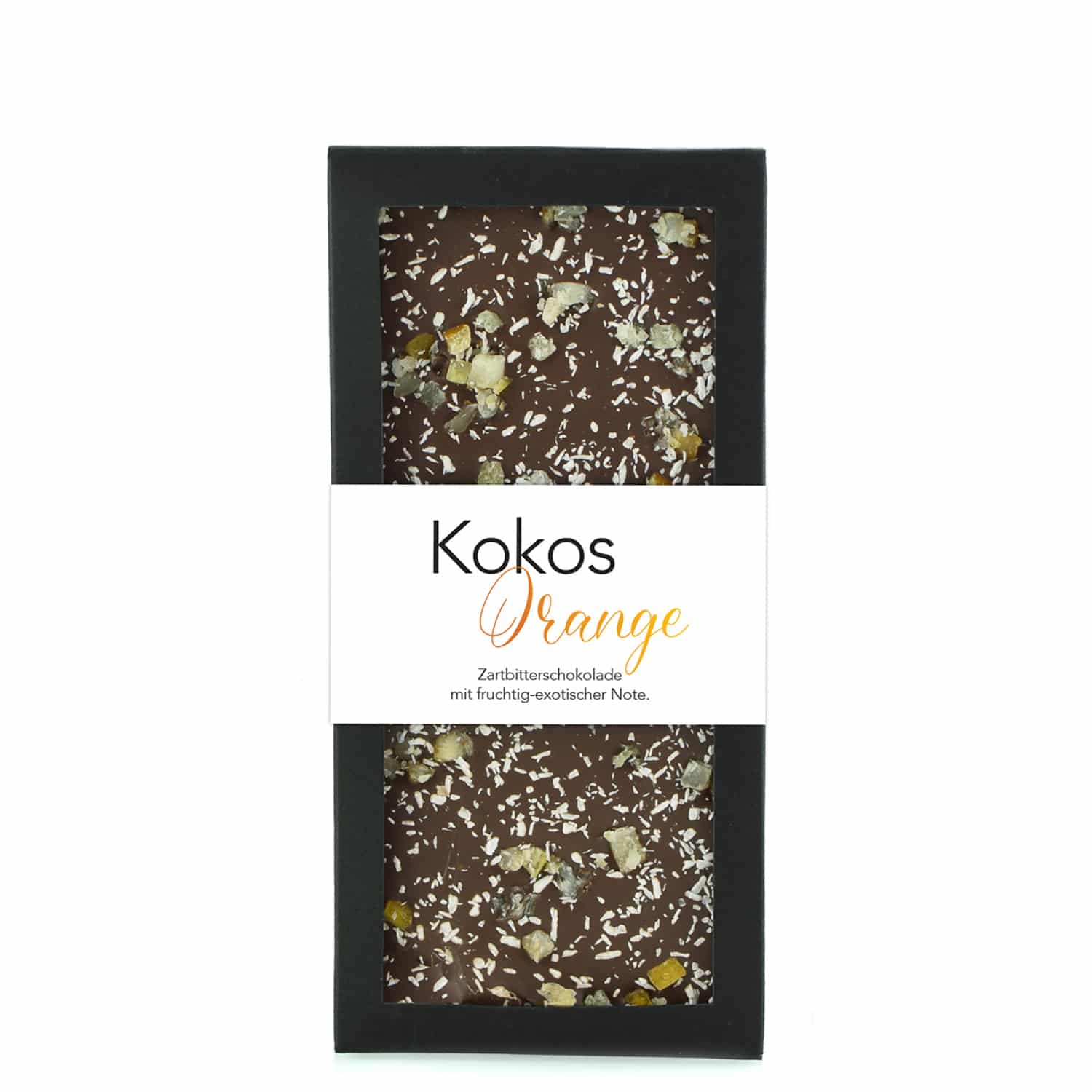 Kokos-Orange Schokoladentafel