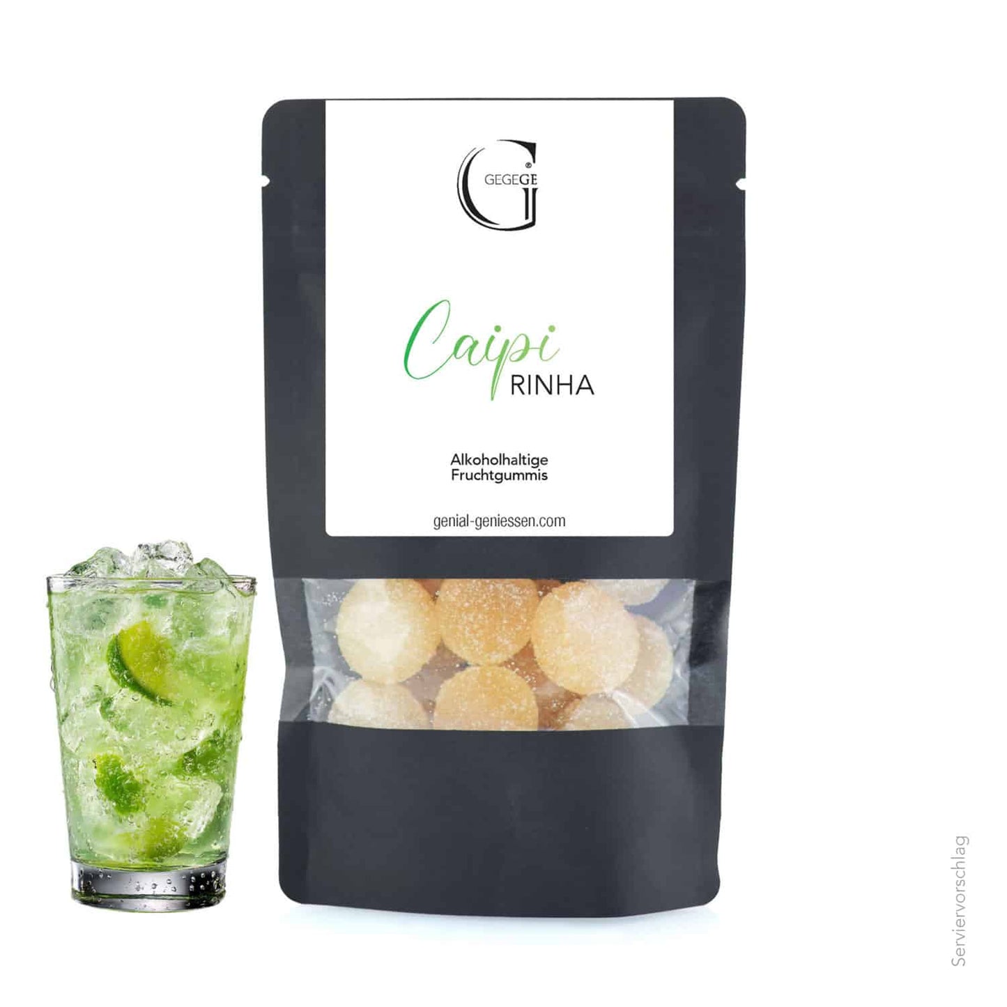 Caipirinha Fruchtgummis klein.