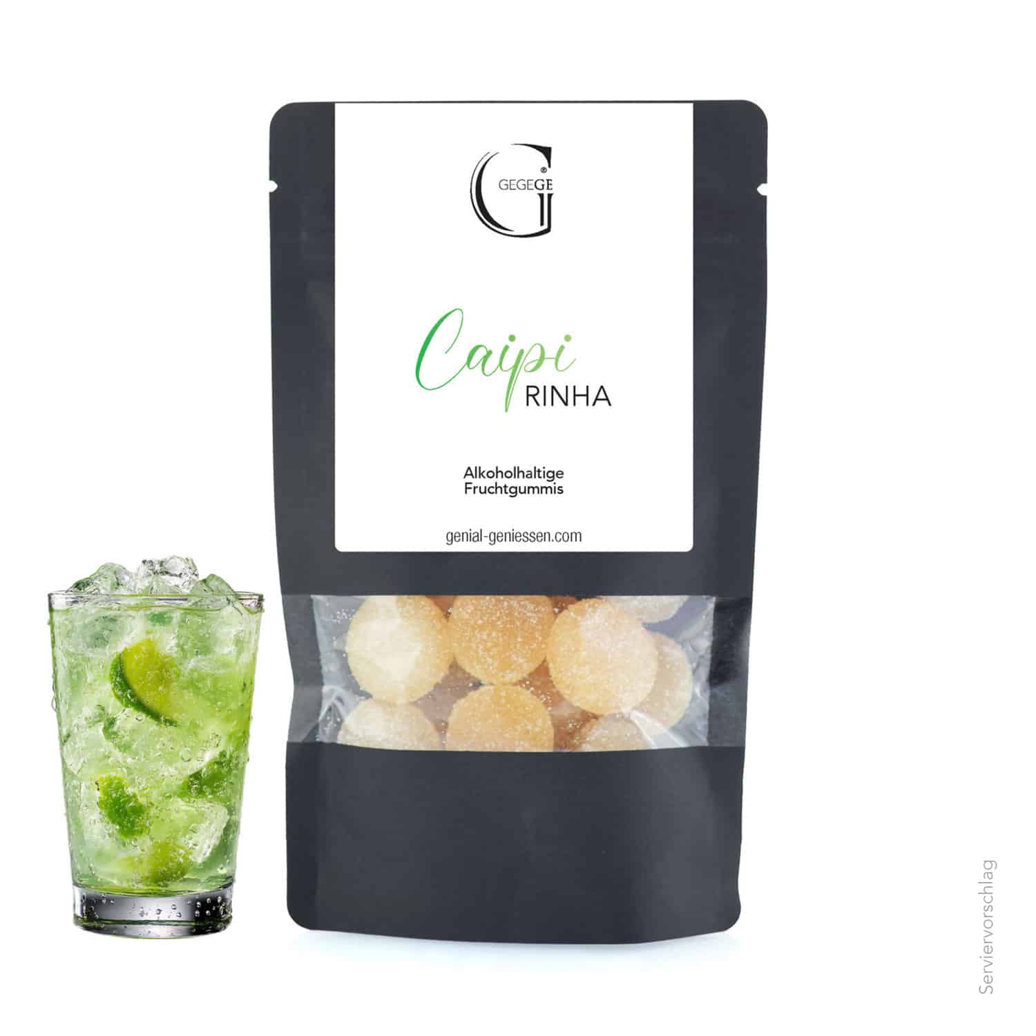 Caipirinha Fruchtgummis klein.