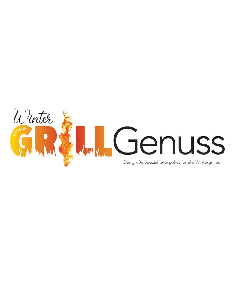 Großer Winter-Grillgenuss