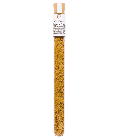 Zitronen Ingwer Salz Spicetube