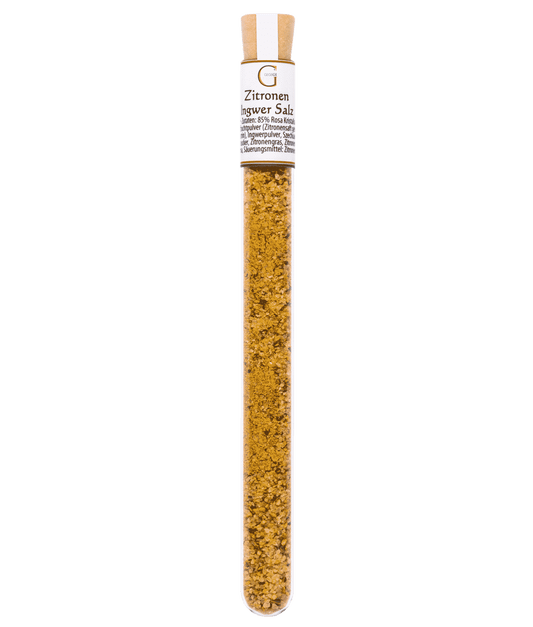 Zitronen Ingwer Salz Spicetube