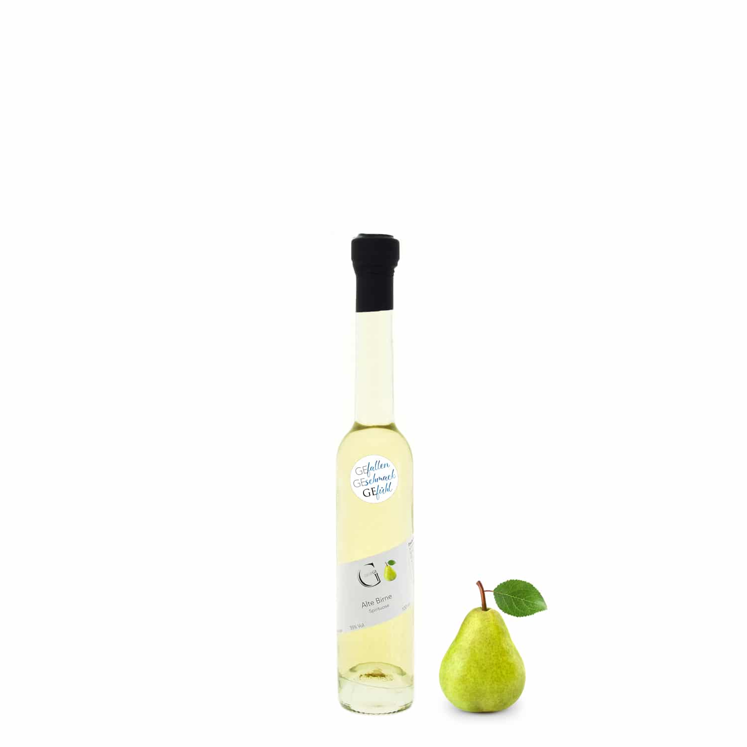 Alte Birne Schnaps