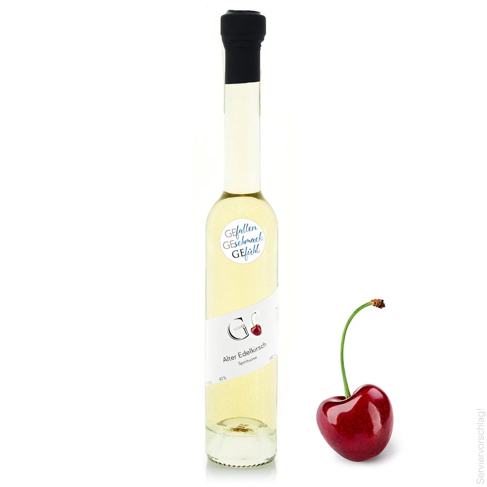 Alte Edelkirsch Schnaps