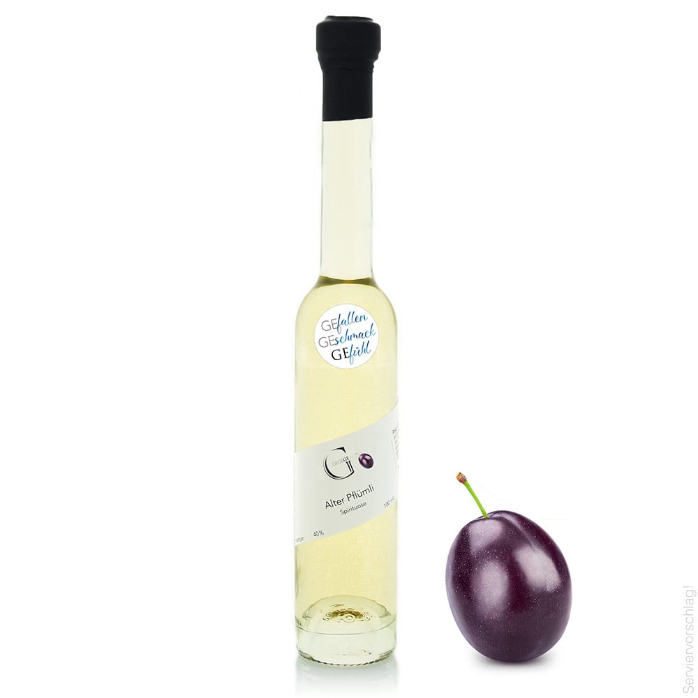 Alter Pfluemli Schnaps 100ml