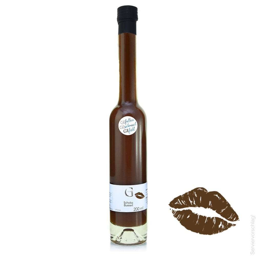 Schoko Busserl Sahnelikoer 100ml