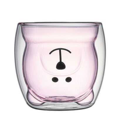 Bärentasse - Isolierglas Rosa