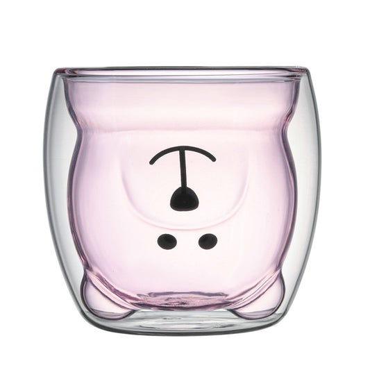 Bärentasse - Isolierglas Rosa