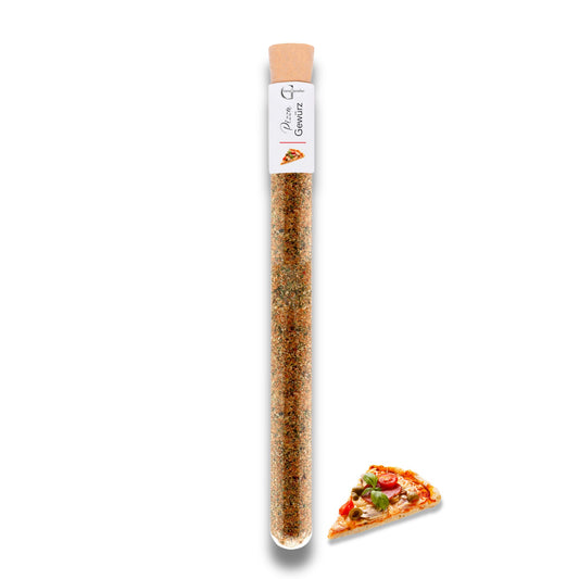 Pizza Gewürz im Reagenzglas