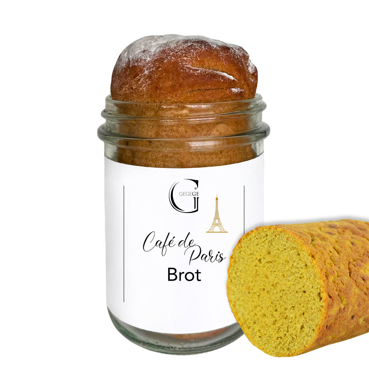 Cafe de Paris Brot Backmischung in Glas