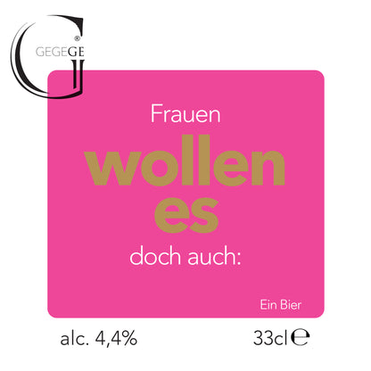 Frauen Spruch Bier