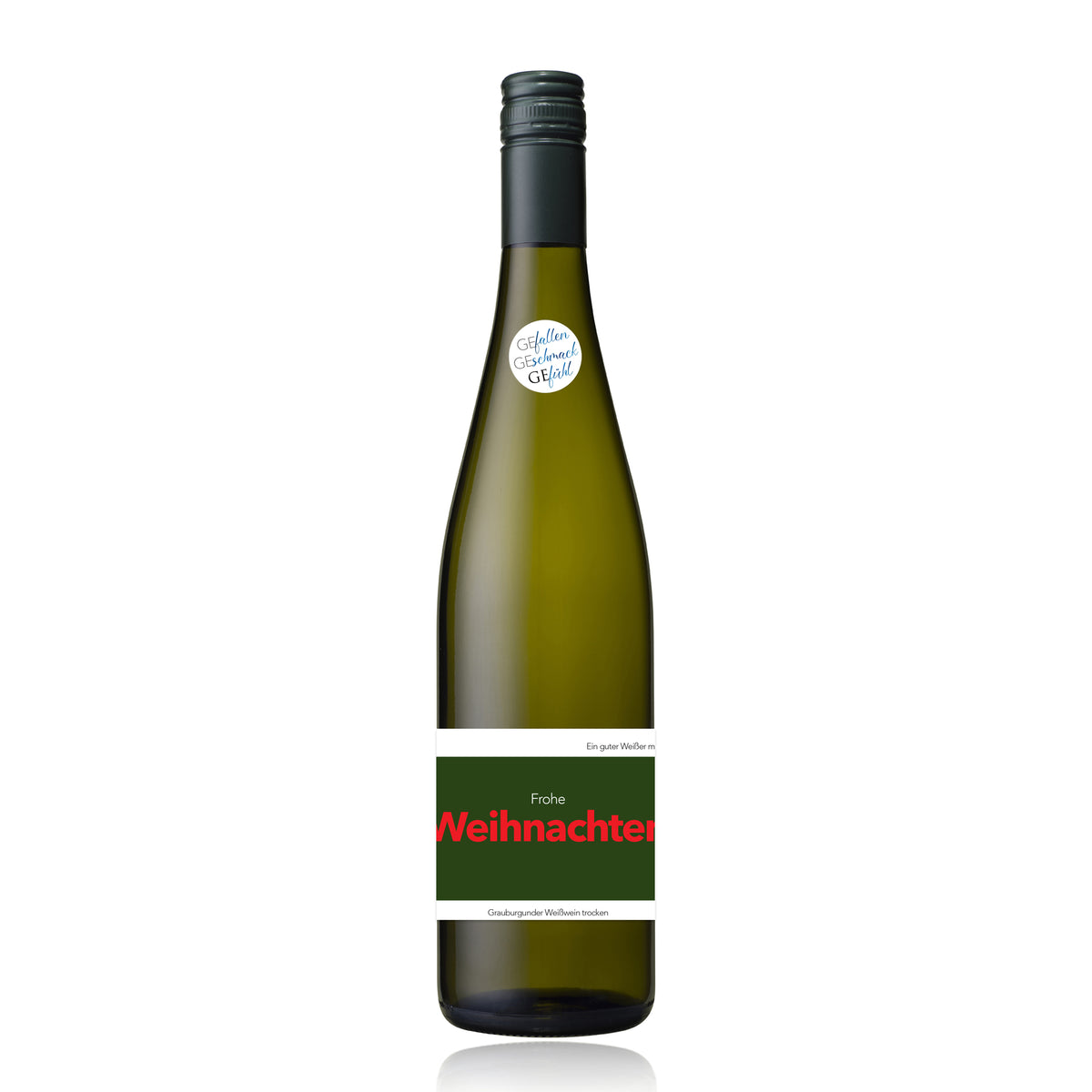 Grauburgunder Frohe Weihnachten