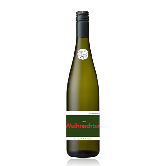 Grauburgunder Frohe Weihnachten