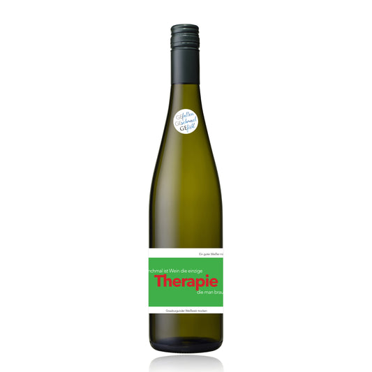 Grauburgunder Manchmal ist Wein die einzige Therapie die man braucht