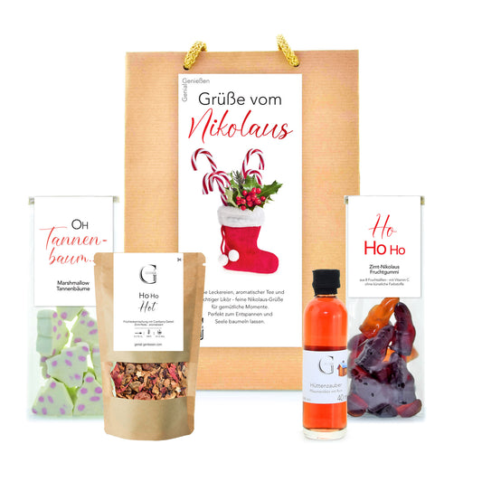 Grüße vom Nikolaus Geschenktüte 