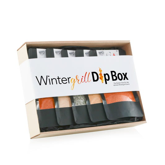 Genial Genießen Wintergrill Gewürz Box Geschenkset mit ausgewählten Grillgewürzen in hochwertiger Geschenkverpackung für winterliche Grillabende und besondere Genussmomente.