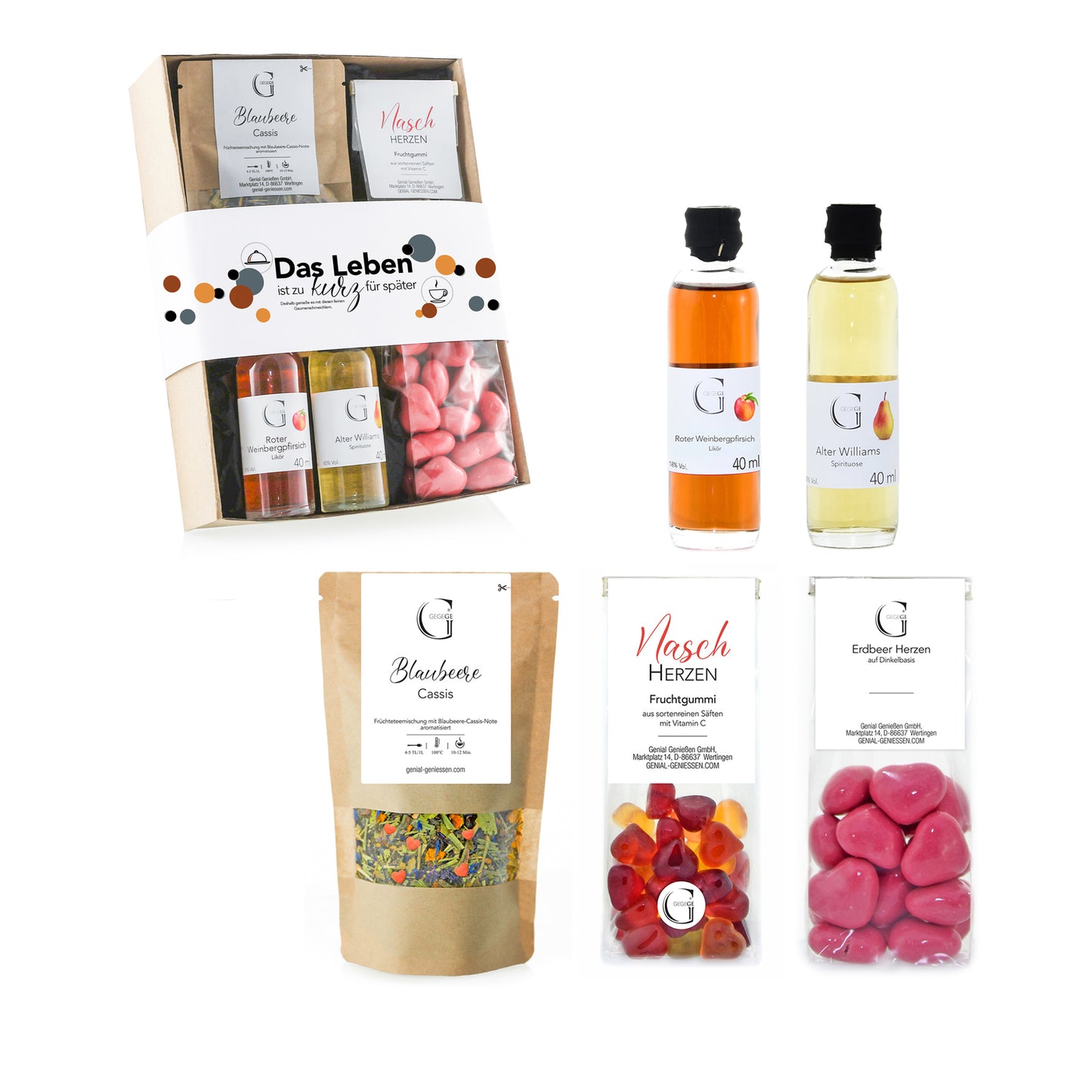 Geschenkset für Männer und Frauen