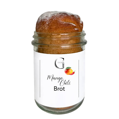 Brot im Glas zum selber backen Mango Chili