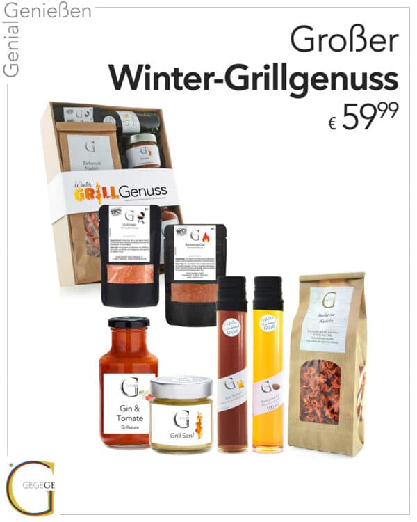 Großer Winter-Grillgenuss