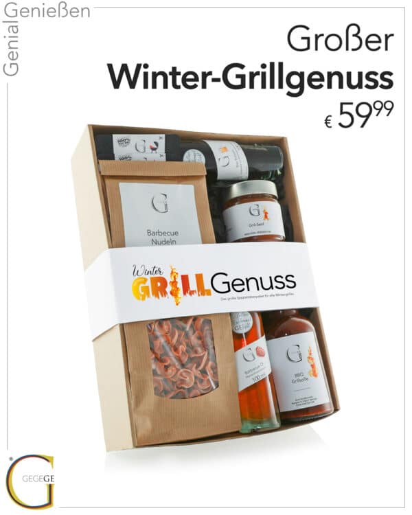 Großer Winter-Grillgenuss