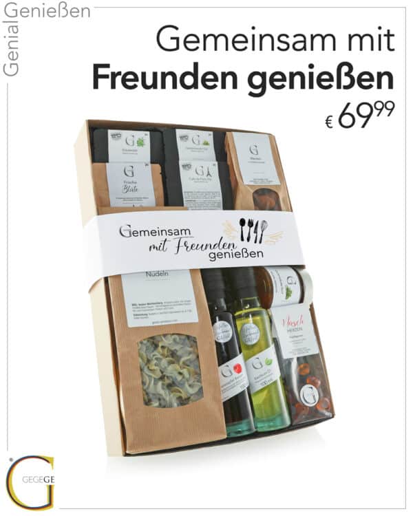 Gemeinsam mit Freunden genießen