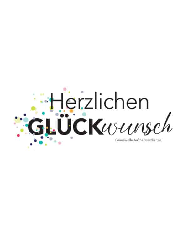 Herzlichen Glueckwunsch mit Alk.